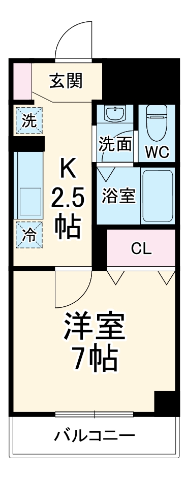 ラ・ファウンテンの間取り