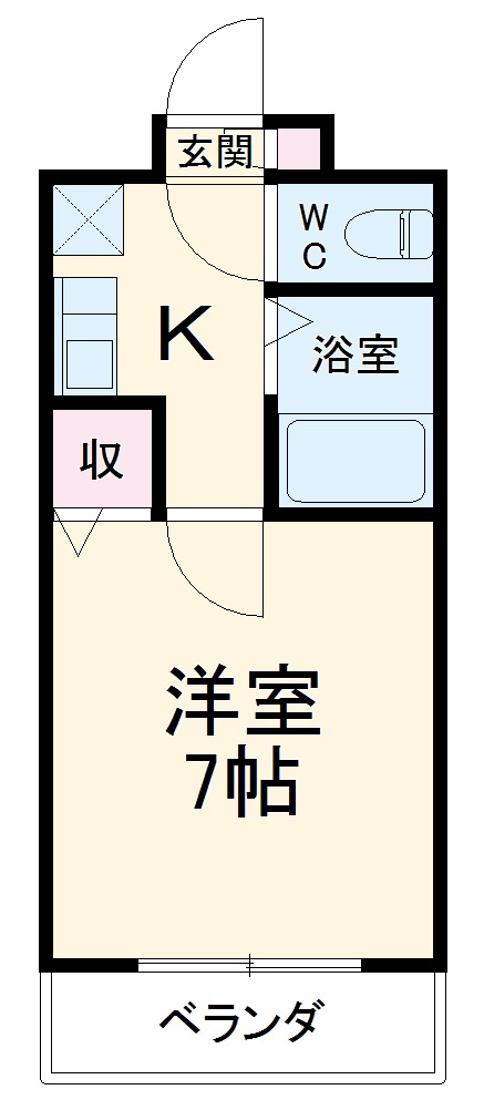 コラールEBー1の間取り