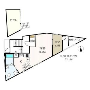 シェソワ黒川の間取り