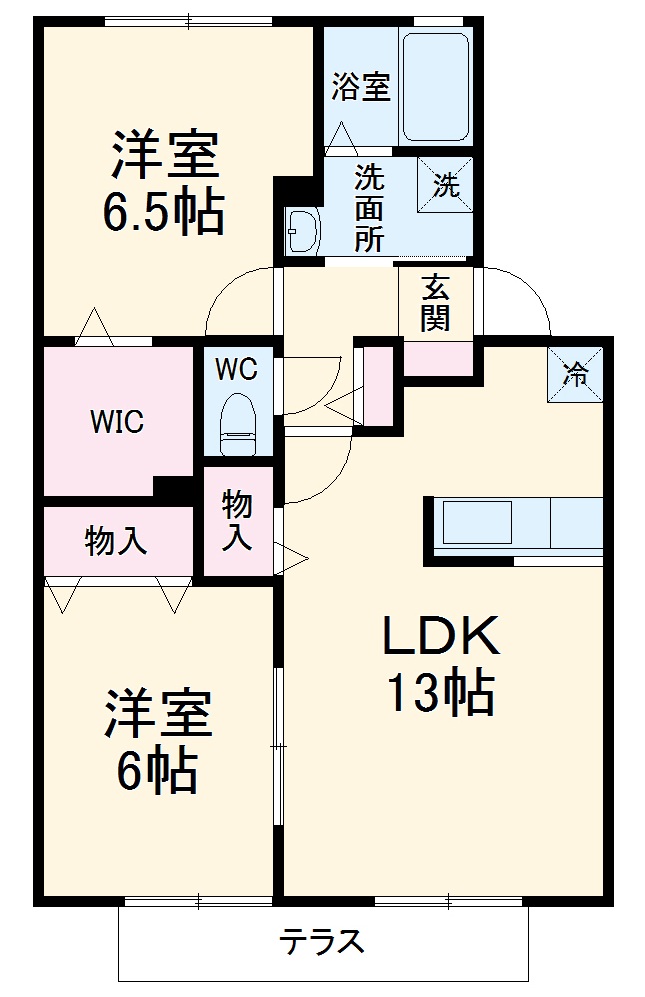 メゾンエトワールの間取り