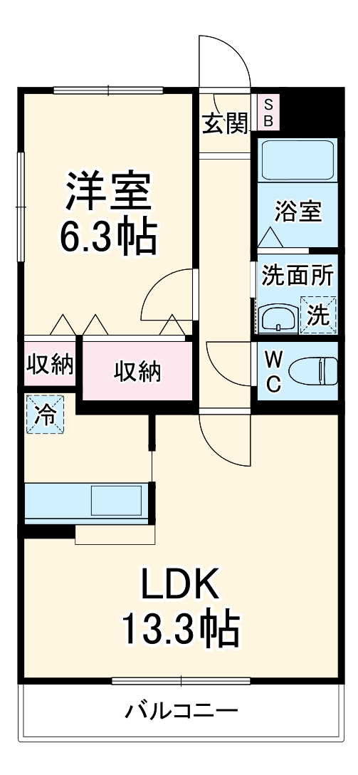 エスペランサの間取り