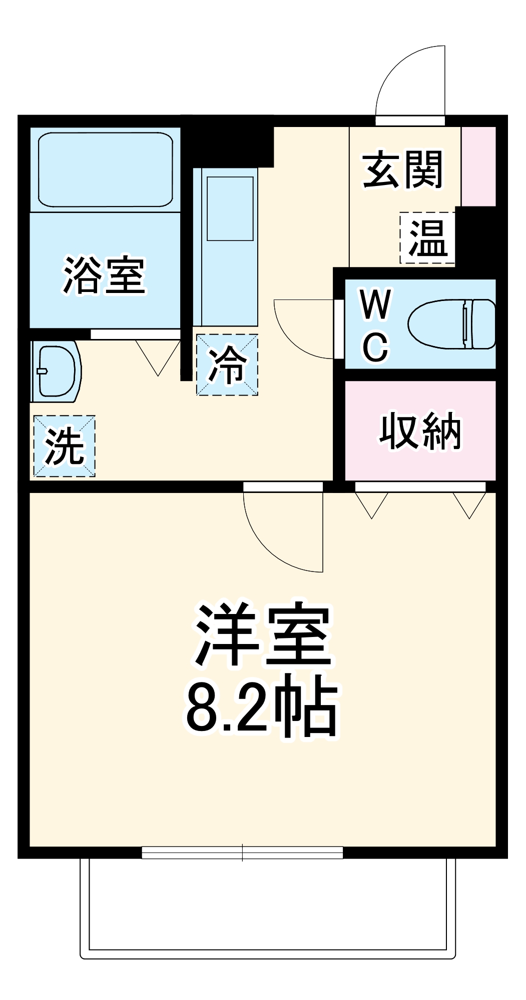 エルメゾン市ヶ尾の間取り