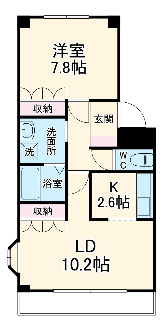 サンプレス市場木の間取り