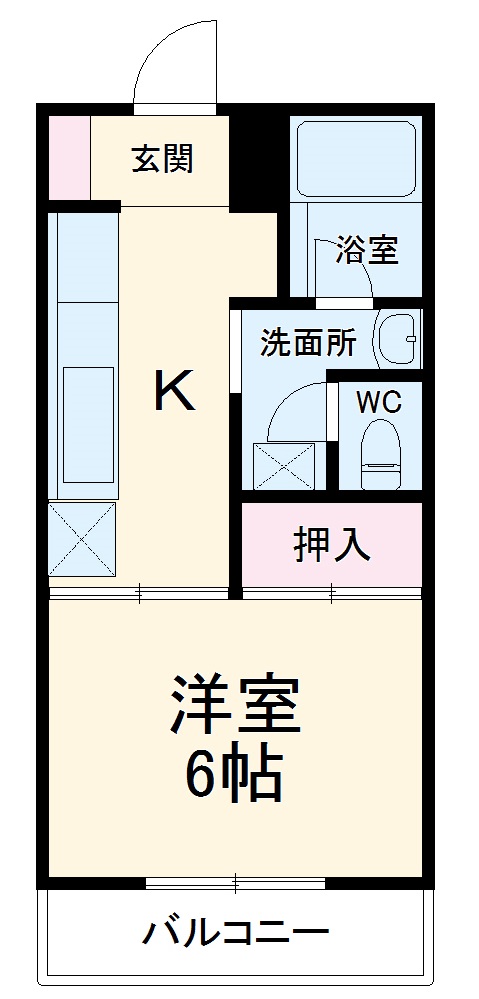 第一下林ビルの間取り