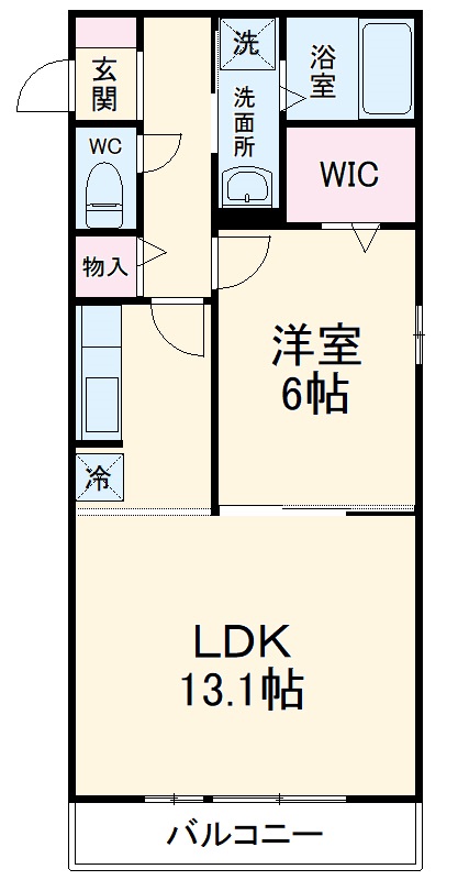 メルベーユ メゾンの間取り