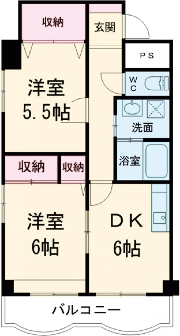 ティアラBの間取り