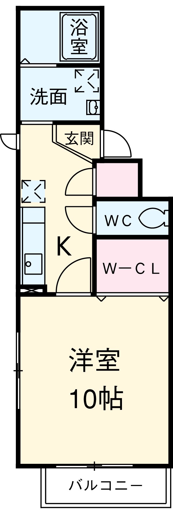 ルーセントハウスMの間取り