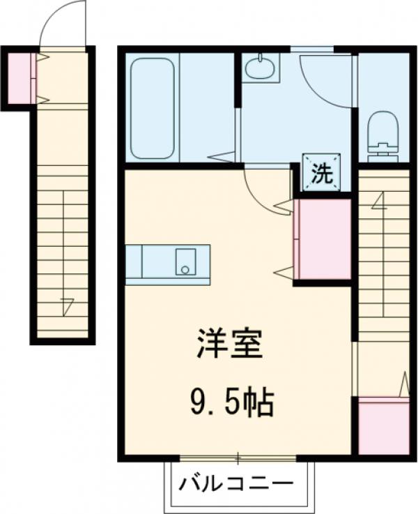 コメットSの間取り