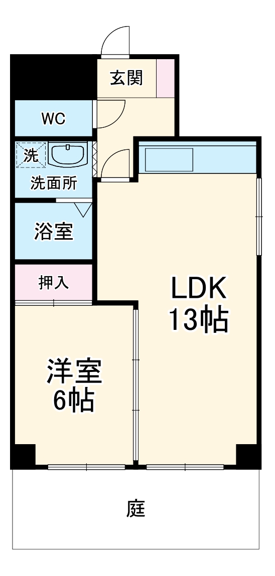 クリスタルビュー青葉台の間取り