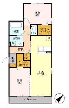 パラディーゾの間取り