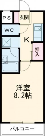 ウエストヴィレッジの間取り