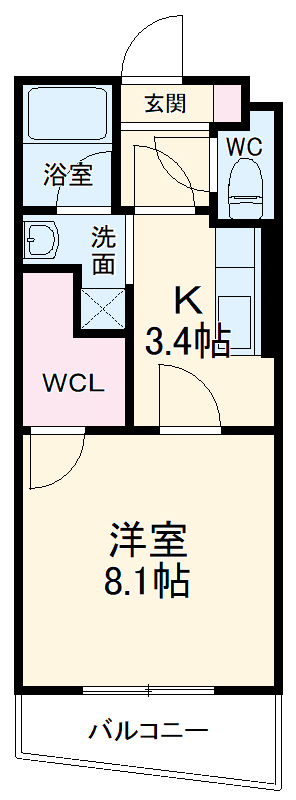 コンフォールの間取り