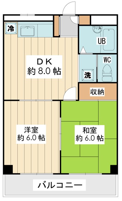 第3パークサイド桂の間取り