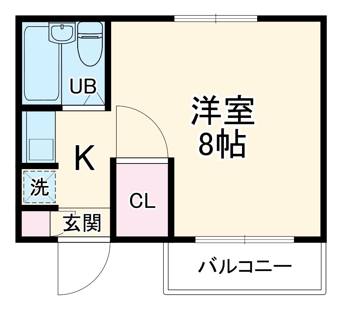 コンフォール池下の間取り