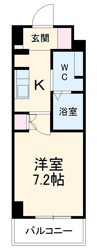 アーデン春岡の間取り