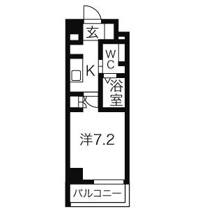 アーデン春岡の間取り