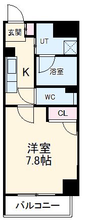 シティライフ今池北の間取り
