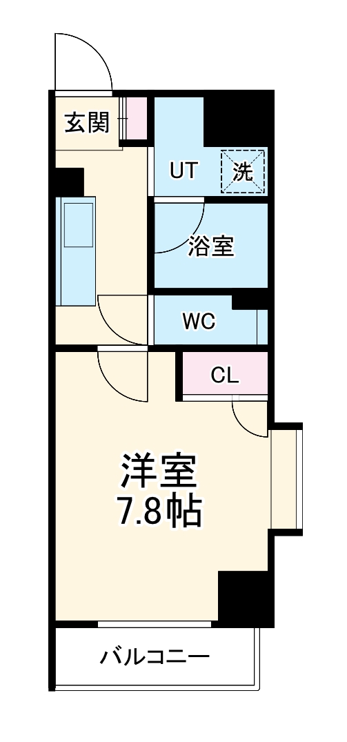 シティライフ今池北の間取り