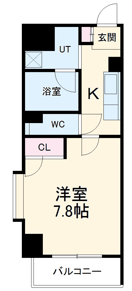シティライフ今池北の間取り