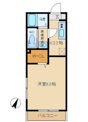 フェリィシティの間取り