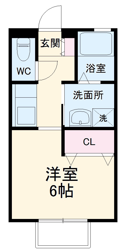 セジュールの間取り