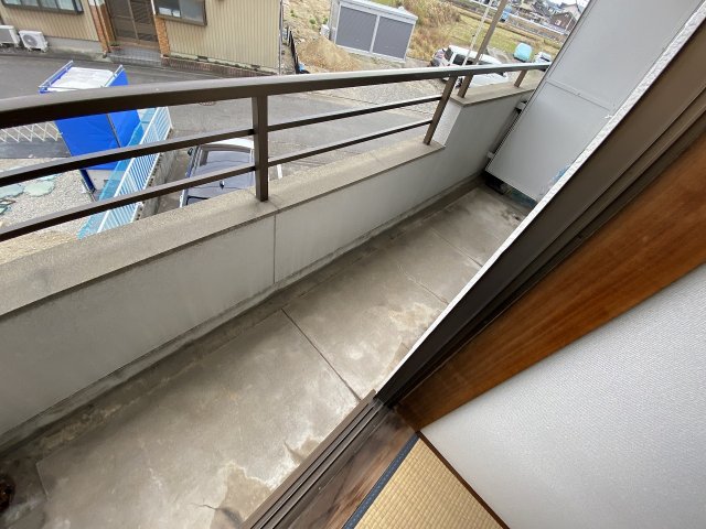 12/28 バルコニー