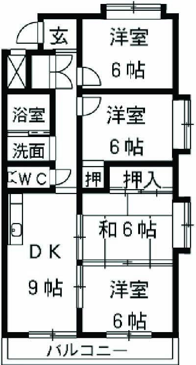 クラリティガーデンの間取り