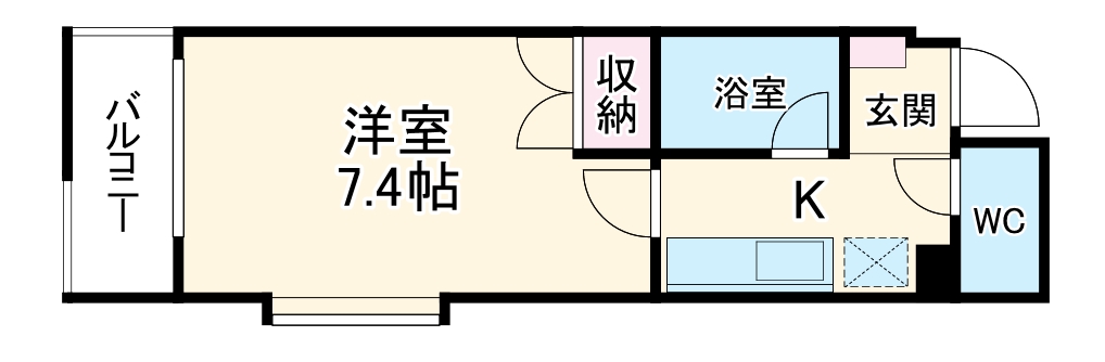 シティライフ覚王山の間取り