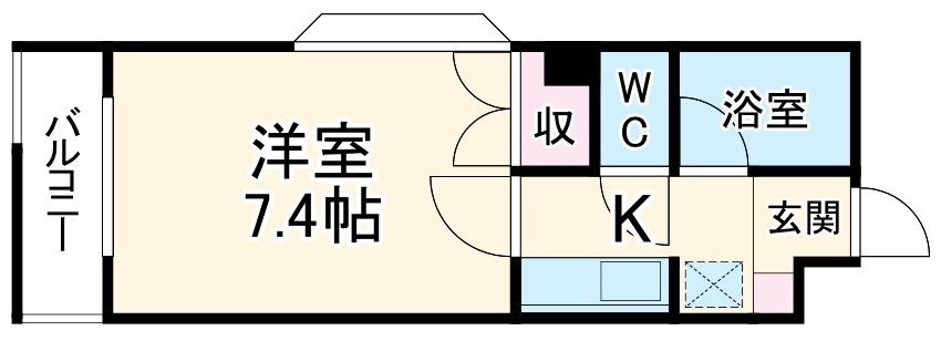 シティライフ覚王山の間取り