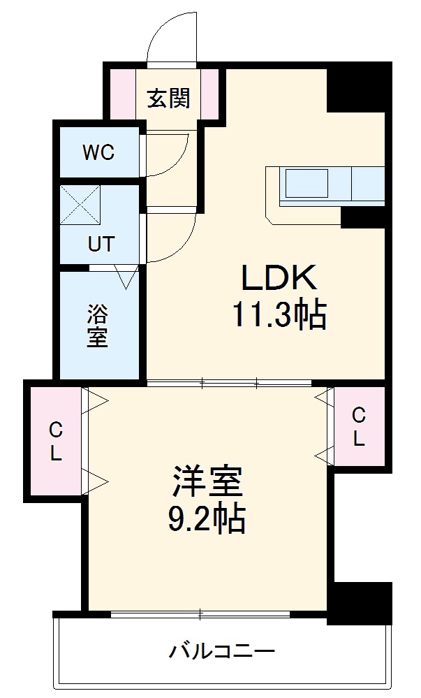プロビデンス葵タワーの間取り