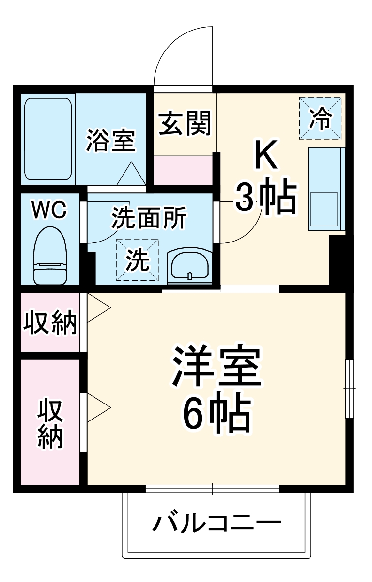 グランドリーフの間取り