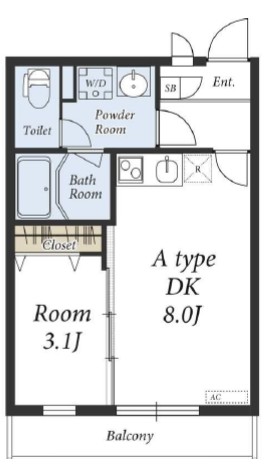 リブリ・シェルドニーの間取り