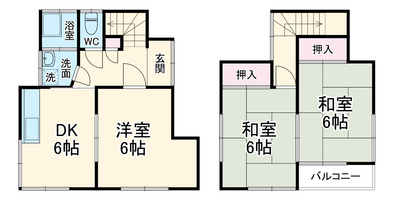 森テラスの間取り