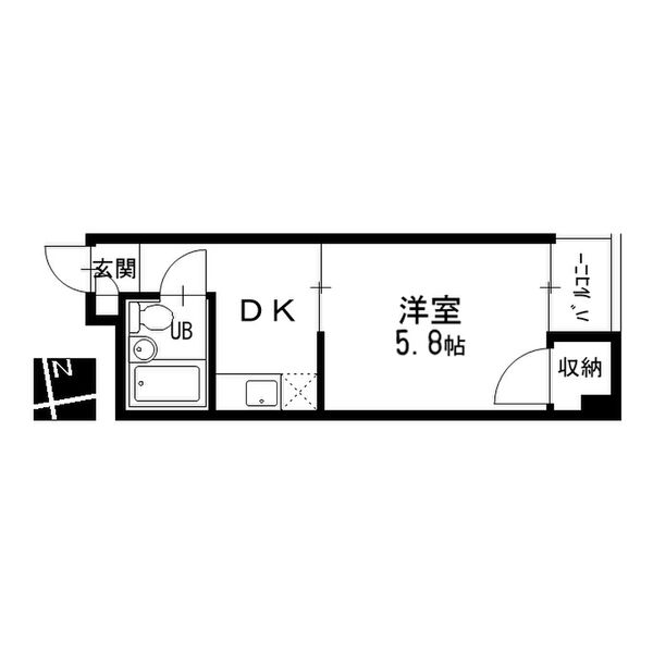 サンパレス覚王山Ⅱの間取り