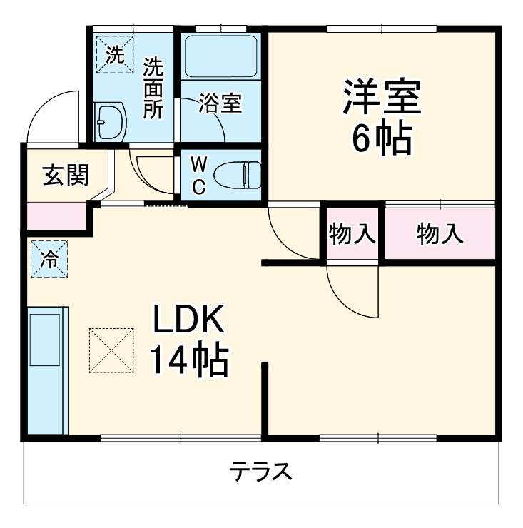 マロンプレーンAの間取り
