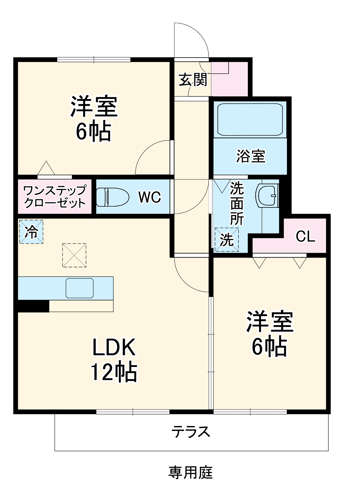 ミ・カーサの間取り