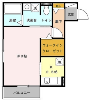 グランドソレーユＡ棟の間取り
