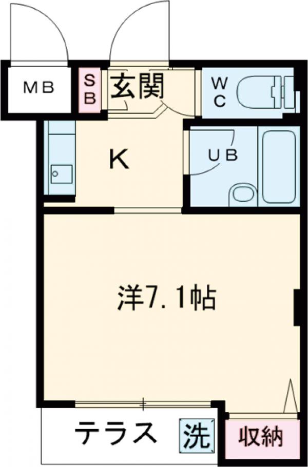 アヴェニール高井戸の間取り