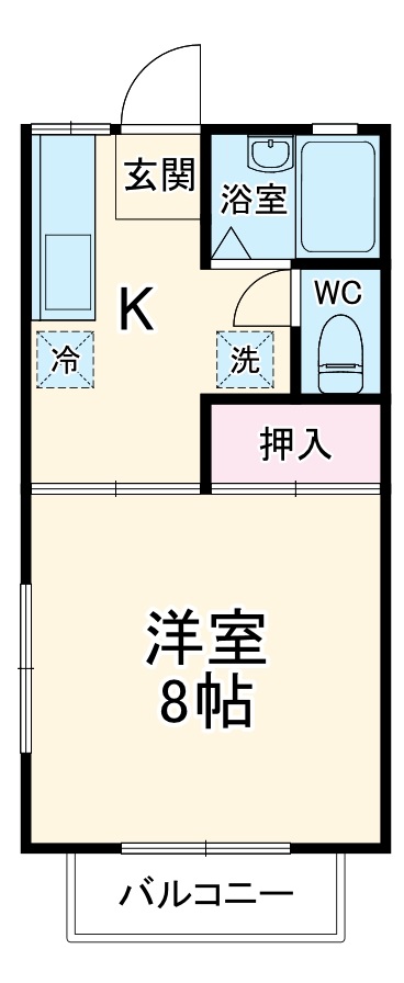 コロネット銀座の間取り