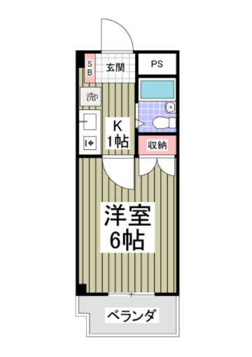 ブランジュールの間取り