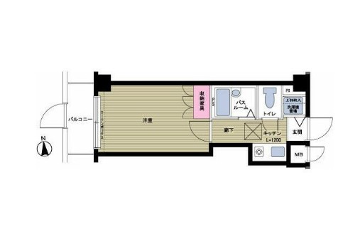 フェニックス桜上水の間取り