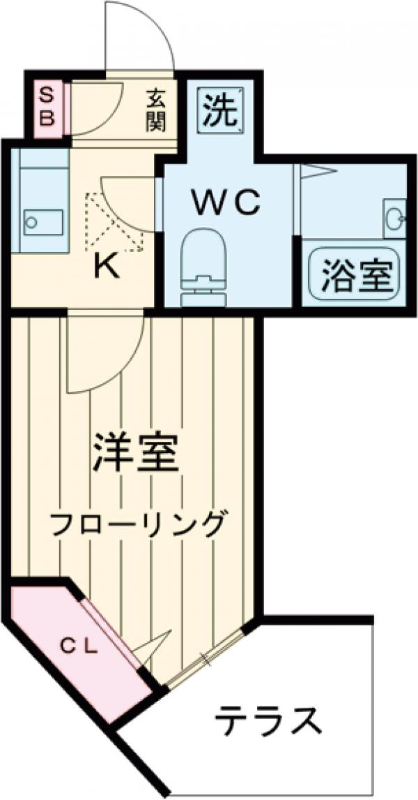 フェニックス芦花公園駅前壱番館の間取り