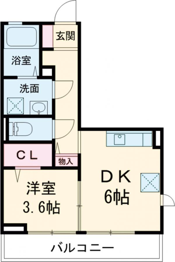 ヴィグノーブル上石神井の間取り
