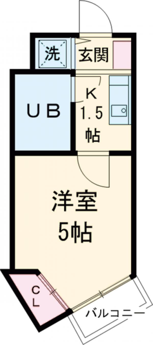 フェニックス芦花公園駅前壱番館の間取り