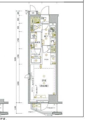 ベルシード綾瀬駅前の間取り