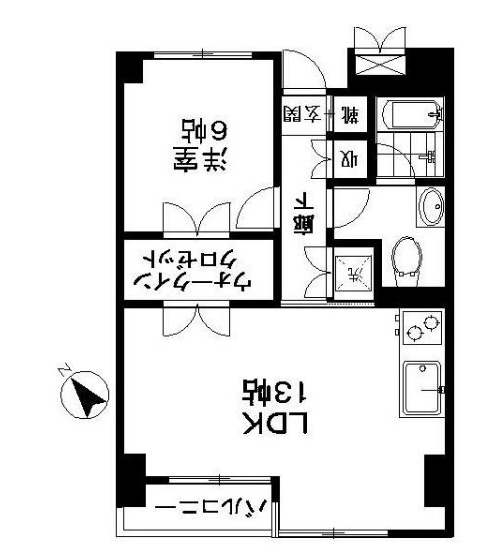 ヴィラ目黒本町の間取り