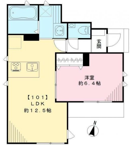 ソレアード大岡山の間取り