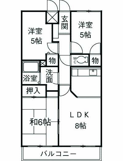 アーバンライフの間取り