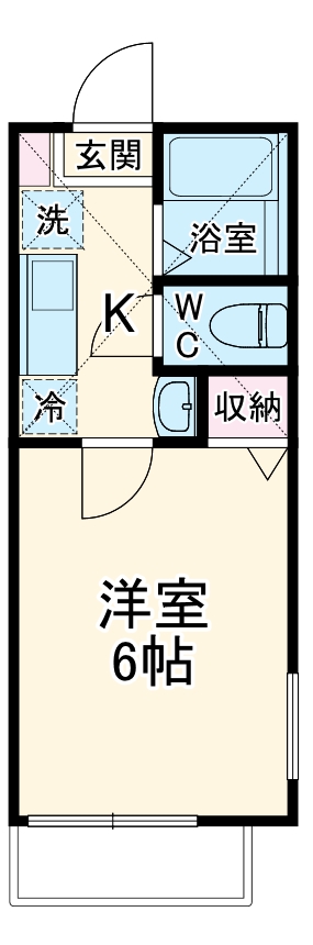 リーヴェルポート上大岡Cieloの間取り