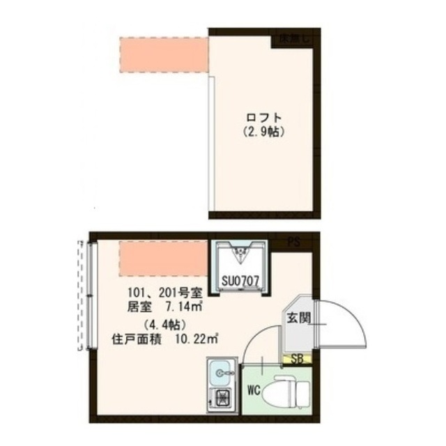 スクリーア永福の間取り